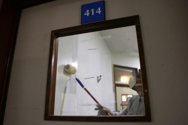 Hospital Perrando durante la pandemia FOTO: MIGUEL ROMERO