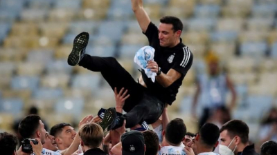 Scaloni: "Fuimos los mejores"