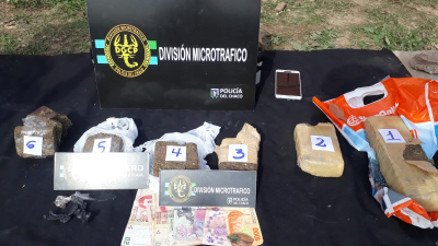 Resistencia: un integrante de una cooperativa llevaba dos kilos de droga