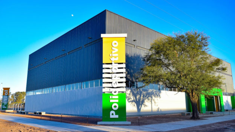 Castelli inaugura hoy el complejo deportivo más grande de la región