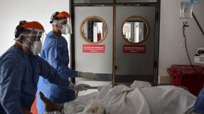 Confirmaron 300 muertes y 13.736 contagios en las últimas 24 horas