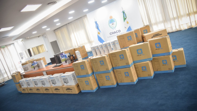 Entregaron equipos informáticos a la Dirección Provincial de Trabajo