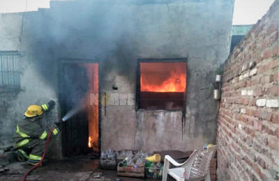 Bebé muere quemada en incendio de vivienda en Quitilipi