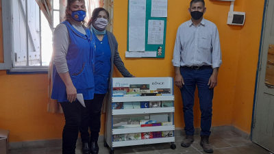 Bunge donó bibliotecas para distintos establecimientos educativos en conjunto con la Fundación Leer
