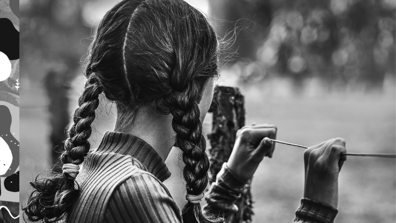 Te quedan lindas las trenzas