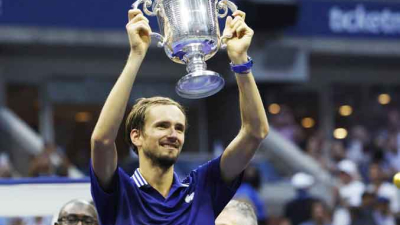 Daniil Medveded no le dio oportunidades a Djokovic y se quedó con el US Open