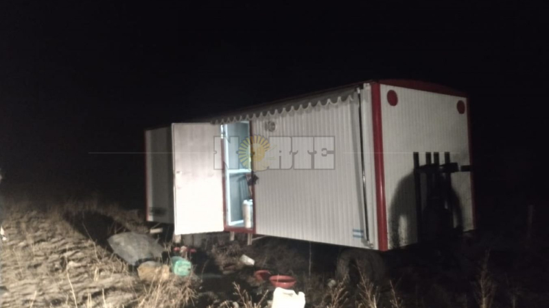 Recuperaron casilla rodante robada de forma insólita en local comercial