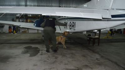 Gendarmería incautó una avioneta que era utilizada para el traslado de cocaína