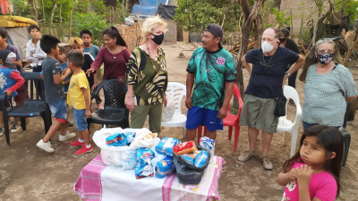 “Amigos Solidarios” llevaron donaciones a El Impenetrable