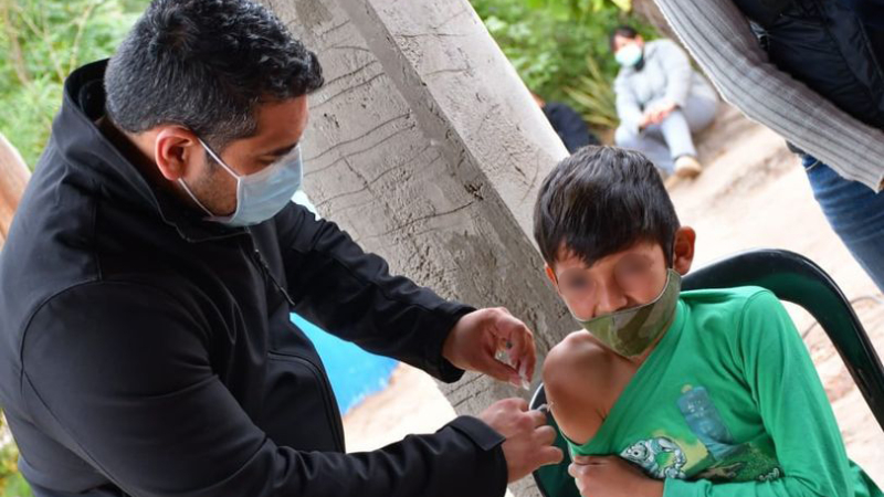 “Si no se vacuna a los niños se convertirán en un grupo vulnerable”