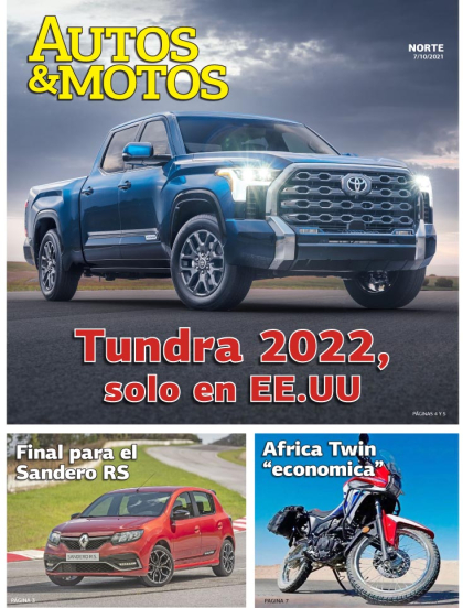 Toyota Tundra 2022, sólo para EE.UU.