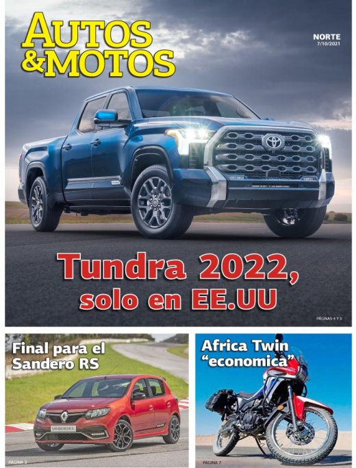 Toyota Tundra 2022, sólo para EE.UU.