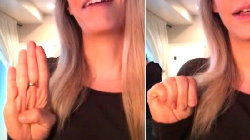 Gracias a una seña que aprendió en TikTok, una adolescente fue rescatada de un secuestro