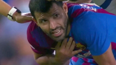 El Kun Agüero podría dejar el fútbol