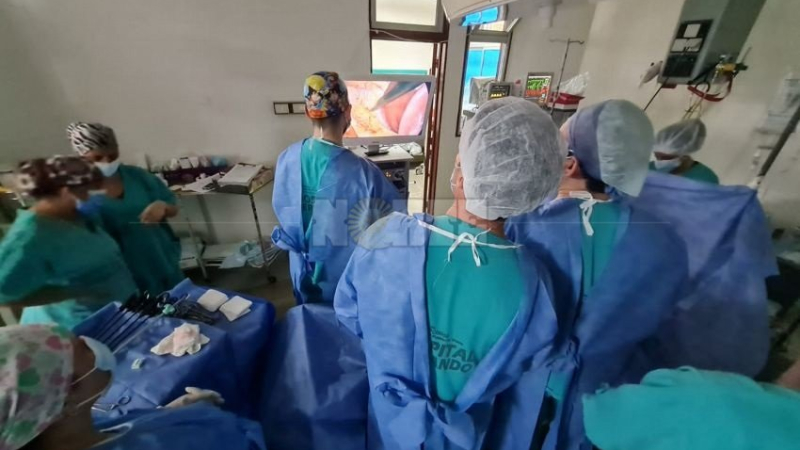 En dos días se realizaron 43 cirugías de vesícula