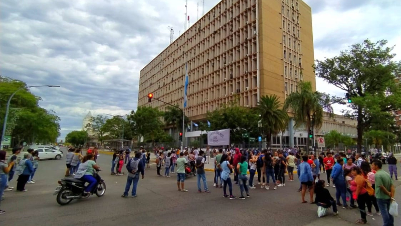 En la ciudad de los piquetes, reacciones imprevistas de los vecinos