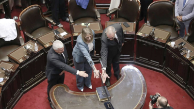 Chomiak, Pedrini, Polini y Quiroz juraron como diputados nacionales