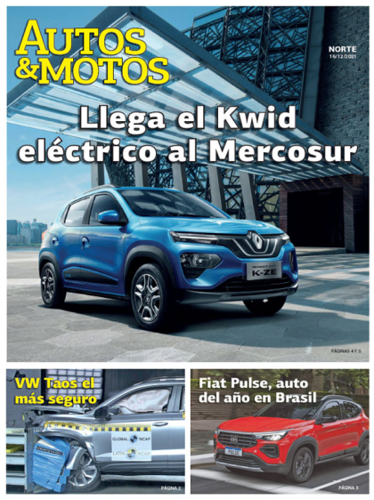 Llega el Kwid eléctrico al Mercosur