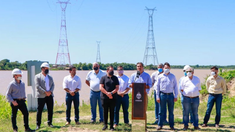 Anunciaron la conclusión de la línea Rincón Santa María-Puerto Bastiani