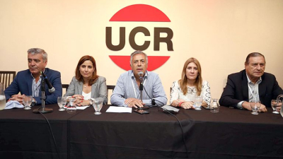 Gerardo Morales fue elegido presidente de la UCR
