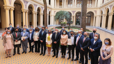 Consenso Fiscal: Capitanich y veintidós gobernadores firmaron el acuerdo