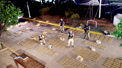El secuestro de 650 kilos de droga en la ruta 1 confirma el uso de la hidrovía para el tráfico narco
