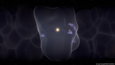 Descubren que la Tierra está en el centro de una burbuja de mil años luz