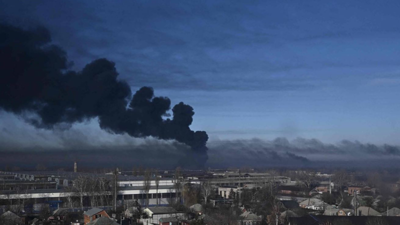 Comenzaron los bombardeos en Ucrania luego del anuncio de Putin de una ‘operación militar‘ en el Donbas
