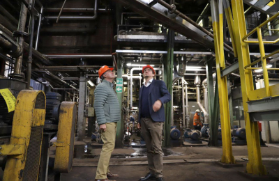Gestiones en Italia para ampliar la inversión local de un grupo industrial de gran escala