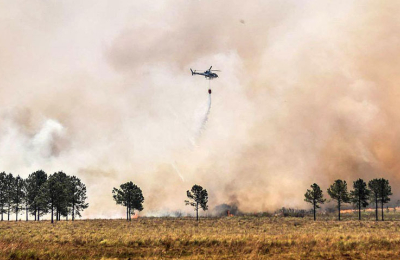 Más de 1 millón de hectáreas se quemaron por los incendios