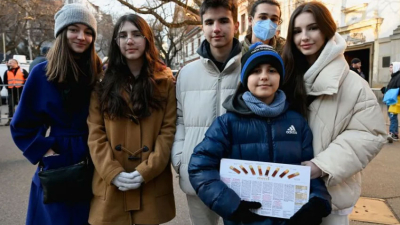 Un niño ucraniano logró escapar solo a Eslovaquia