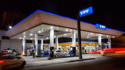 YPF aumentó un 9,5% en promedio el precio de sus naftas