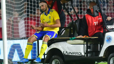 Izquierdoz, fracturado: "Me rompí todo"