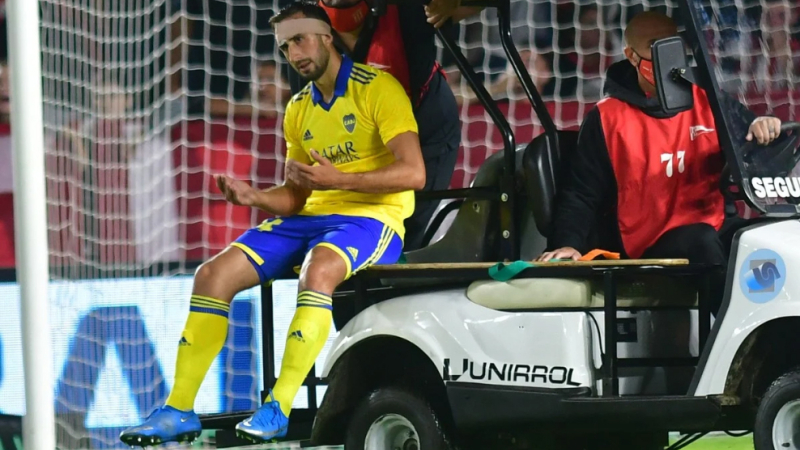 Izquierdoz, fracturado: "Me rompí todo"