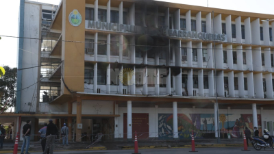 El municipio de Barranqueras sufrió un incendio