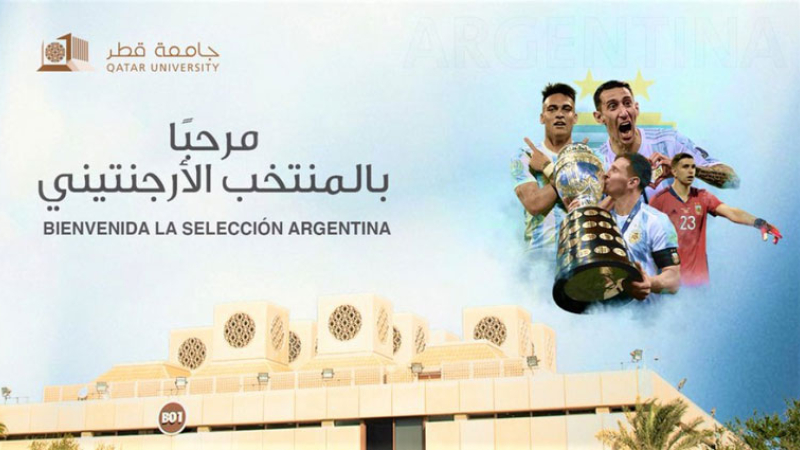 La selección argentina concentrará en la Universidad de Qatar durante el mundial
