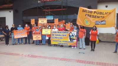 Profesionales de la salud reclaman mejoras salariales y fin de la precarización laboral