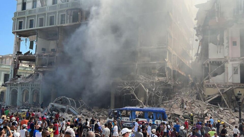 Cuba: 25 muertos por la explosión del hotel en La Habana