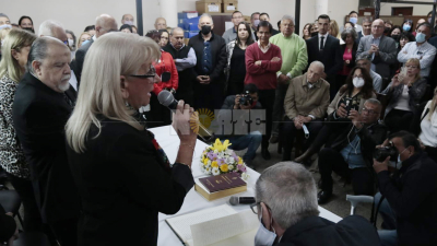 Elda Pértile reasumió en el Tribunal de Cuentas: "Las historias de las luchas terminaron con esta victoria"