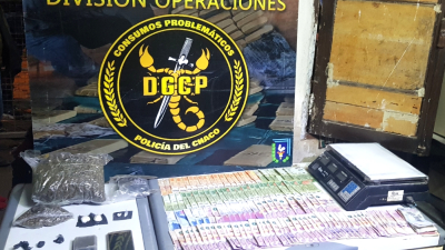 Barrio Fortaleza: mujer de 40 años al frente de un "kiosco" de drogas