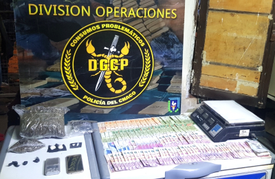 Barrio Fortaleza: mujer de 40 años al frente de un "kiosco" de drogas