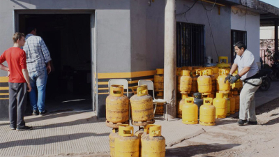 Rige el nuevo aumento del gas en garrafas