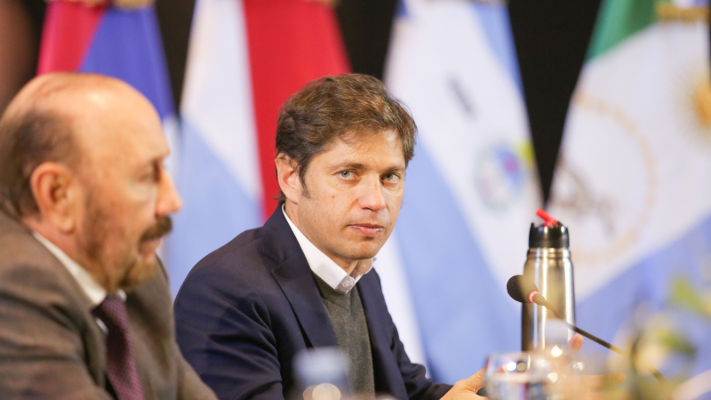 Kicillof: "El régimen anterior no llegó a unificar nuestro litoral fluvial con el litoral marítimo"