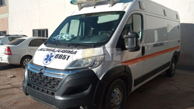 Increíble: paciente psiquiátrico del hospital 4 de junio se robó una ambulancia y la chocó en La Tigra