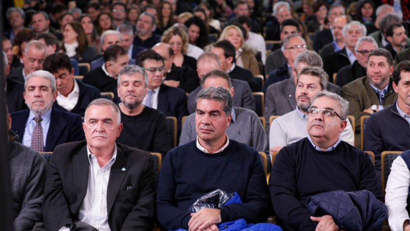 Capitanich participó del acto en la CGT en memoria de Juan Perón