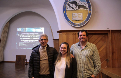 Estudió en la UNNE y se graduó como ingeniera nuclear en el Balseiro