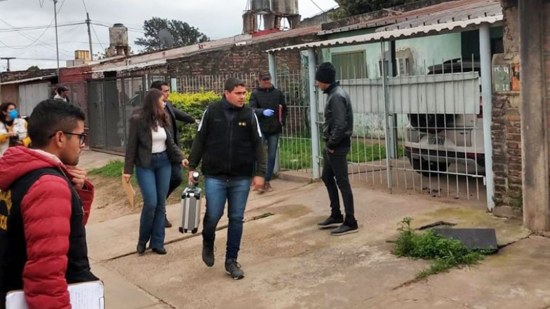 Crimen de Ocampo: un detenido en el barrio 315 Viviendas