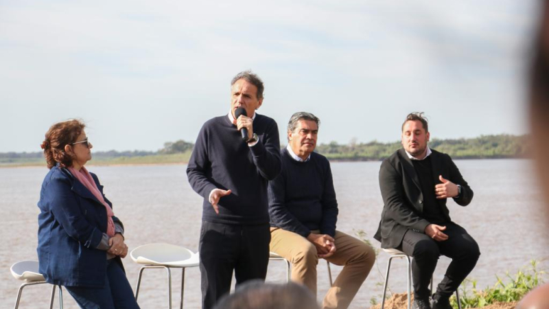 Víctor Rea: "Dimos el puntapié para que Puerto Vilelas, el Chaco y todo el Norte Grande pueda tener su Segundo Puente"