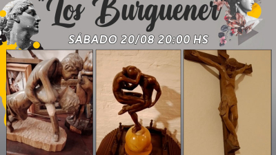 "Los Burguener" exponen este sábado en el Centro Cultural Ñachec