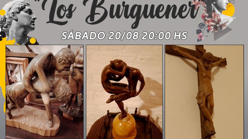 "Los Burguener" exponen este sábado en el Centro Cultural Ñachec